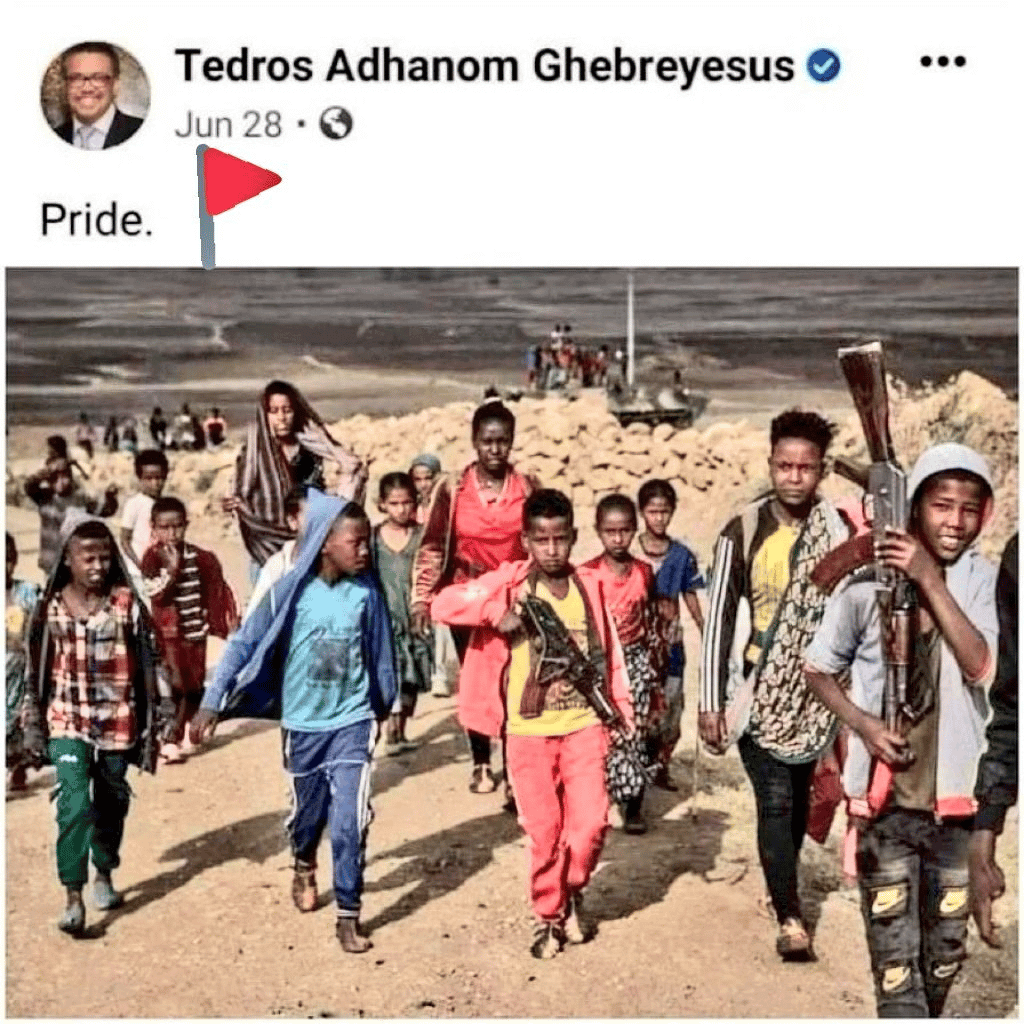Tigrayans children,children are in war front
