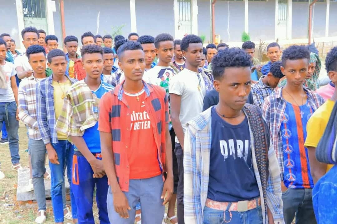 Children are being compelled to enlist in the Ethiopian Defense Military